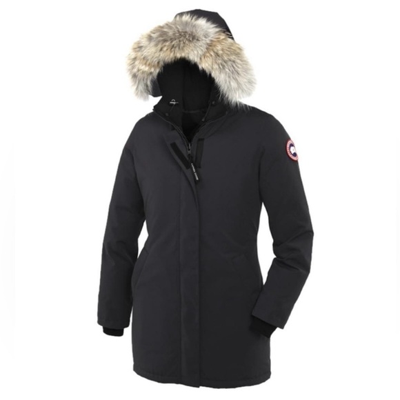 Canada Goose Victoria Parka with Fur Hood - Picture 1 of 3